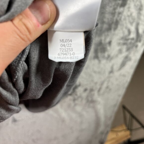 The North Face Mens Shirt XXL Gray Long Sleeve Big Logo Pullover Outdoors - Picture 5 of 10